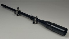 J. Unertl Vintage Bench Rest 20X Rifle Scope Fine Crosshair w/ ORIG Mounts