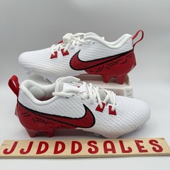 Nike Vapor Edge Speed 360 2 Football Cleats White Red FQ4045-102 Men’s Sz 7.5