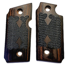 Grips For Sig Sauer P238 «Gentleman» Rosewood checkered Grips
