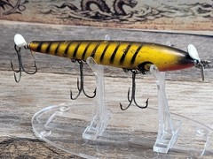 Vintage 1/2oz Smithwick Devils Horse 4.25″ Yellow Black Stripes, SKU-CC22