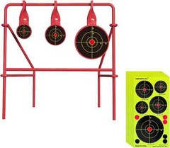 Durable Spinning Shooting Targets – Foldable Steel Design for .22 Rimfire