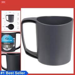 Camping Mug Lightweight BPA Free Polypropylene Dishwasher Safe 300 ml For
