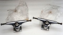 One Pair (2) Set Of Skateboard Suspension Truck NEW Unused Skate Trucks 127mm