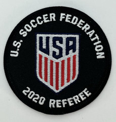 Soccer Referee Patch – 2020 US Soccer Referee Program Badge Clean Unused USSF