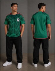 Mexico National Team Soccer World Cup 2022 Home Jersey Green & Red – Size S-XXXL