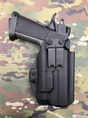 Black Kydex IWB Holster for Rock Island M1911-A2 2011 5″ Streamlight TLR-1