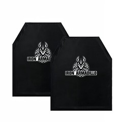 IRON ARMADILLO® Level IIIA 3A Soft Bulletproof Body Armor Plate Multi Size Pair