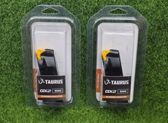 LOT (2) Taurus GX2 9mm 10-Round OEM Pistol Magazine, Black – 358-0038-02