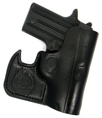 CEBECI FRONT POCKET BLACK LEATHER CONCEALMENT HOLSTER for DIAMONDBACK DB380