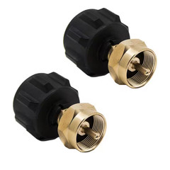Propane Adapter for Refilling 1 Lbs. Propane Tanks (2-Pack)