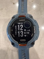Garmin Instinct 3 45mm Solar GPS Smartwatch Teal + Cord
