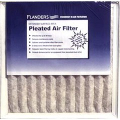 Pinch-Pleated Air Filter, 60-Days, 14x20x1-In.