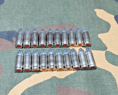 9MM LUGER SNAP CAPS SET OF 20 «SILVER BULLETS» REAL 115GN WEIGHT!!!