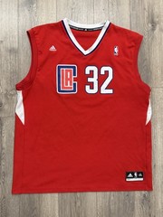 Adidas Los Angeles Clippers Blake Griffin 32 NBA Jersey Mens 2XL Red Swingman