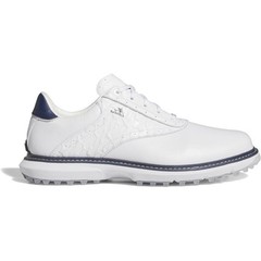 Adidas Mens MC70 Spikeless Golf Shoes – JQ3492 – White/Navy/Silver – New 2026
