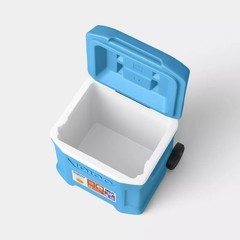 Sun Squad 24 Cans/16qt Rolling Cooler Outdoor Coolbox for Camping Concert Sport