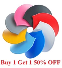 Men Women Swimming Cap Solid Color kids Clean Swim Pool for Adult