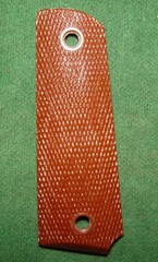 Colt 1911 Government Model Brown Plastic Grip – LEFT ONLY