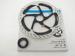 New! Shimano RT-CL900 203mm Centerlock Disc Brake Rotor Silver/Black