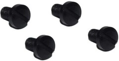1911 INDUSTRIES 1911 Grip Screws, Slot, Black