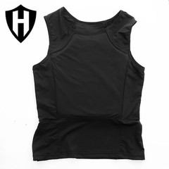 Black Bullet proof concealable T-shirt Body Armor NIJ Level IIIA 3A – Test video