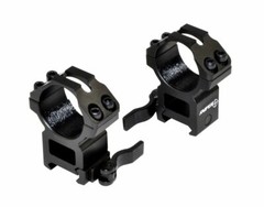 SNIPER® 1″ Quick Detach Picatinny Rifle Scope Rings High Profile 2pc 1 Inch