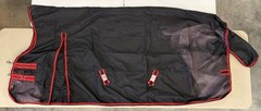 82” Schneiders StormShield High Neck Turnout Sheet, Black