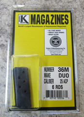 CZ Opocno Opotschno DUO Z – TRIPLE K 36M MAGAZINE .25 25 ACP AUTO 6.35MM 6RD