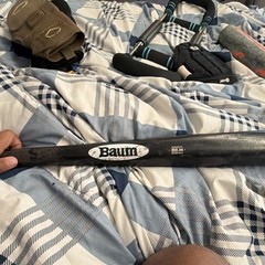 Baum Black Wood BBCOR Certified 32 in -3 Balanced 2 5/8 BAUM-50 great condition.