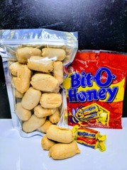 Freeze Dried BIT-O-HONEY CANDY – MADE TO ORDER- *Choose Size* *Oddball Candy Co*