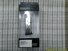 Sig Sauer 938-9-7 legion magazine 9mm 7rd (V33592)