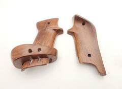 Vintage Herrett’s N-R? Adjustable Wood Grips Unknown Pistol Model (Repaired)