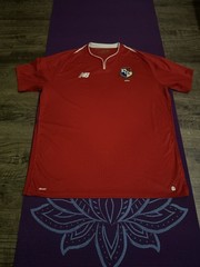 PANAMA 2018 HOME FOOTBALL SHIRT SOCCER JERSEY NEW BALANCE Size XL