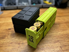 12 Gauge Ammo Box 5RD 3D Printed Stackable Storage Case Organizer Ammunition