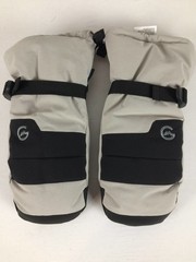 Open Box Gordini AquaBloc Down Gauntlet Men’s Mittens, Clay Grey Black, Medium