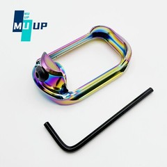 Flared Magwell Pro Fits For Glock Gen 3/4 G19/23/32/38 Aluminum Rainbow
