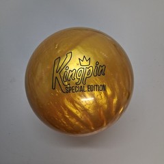 Brunswick Kingpin Gold SE Bowling Ball 16 lbs BRAND NEW IN BOX! #120