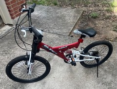 Kent Super 20 Kids Mountain Bike 20″ Boys 7-Speed Dual Suspension New Unused Red