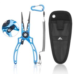 FLISSA 8″ Aluminum Fishing Pliers Saltwater Corrosion Resistant Split Ring Plier