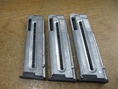 Three German GSG 1911 10 Round 22LR Magazine’s Made In Germany ATI SIG SAUER