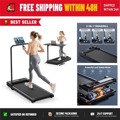 Ulfario Folding Treadmill for Home – Compact Electric Walking Pad