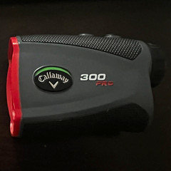 Callaway 300 Pro Golf Laser Rangefinder Fast Focus System Gray/Black/Red