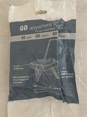 Cleanwaste Go Anywhere Toilet Kit One Hundred (100) Count. Camping 