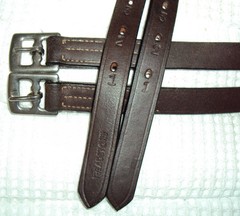 TREADSTONE Stirrup Leathers – Quality Brown Leather – 3/4″ x 55″ – GREAT