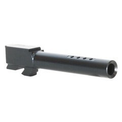Glock 17 G17 Gen 1-3 Compatible Ported Black Nitride Barrel