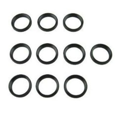 Pack of 10 Black Color Steel 5/8» Crush Washer For Muzzle Brake