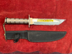 GORDON 8″ Hunting Bowie Knife 90714-NOS