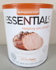 Emergency Essentials Diced Ham Cooked- Freeze Dried 28.8oz. #10 Can