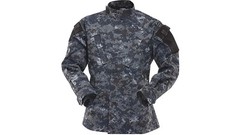 Tru-Spec Tactical Response Uniform Shirt – Midnight Digital Poly Cotton