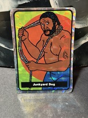 80’s WMMC AWA JunkYard Dog Wrestling Prism Vending Sticker WWE WWF Large Square